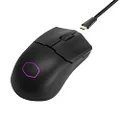 Cooler Master MM712 RGB-LED Ultralight 59g Hybrid Wireless Gaming Mouse - 19K DPI PAW3370 Optical Sensor, 70 Million Click Optical Switches, On-The-Fly System, MasterPlus+ (38K DPI, PC only) - Black