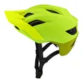 Troy Lee Designs Flowline SE Radian Adult Mountain Bike Helmet MIPS EPP Lightweight Vented Adjustable Detachable Visor All Mountain Enduro, Gravel, Trail, BMX, Off-Road MTB (Flo Yellow, XL/XXL)