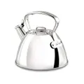 All-Clad E86199 Stainless Steel Specialty Cookware Tea Kettle, 2-Quart, Silver