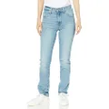 Levi's 724(TM) Women's High Rise Slim Straight Fit Jeans, Blue Wave Light, 23W x 30L