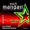 Curt Mangan 10-46 Pure Nickel Wound Set Electric Guitar Strings
