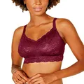 Cosabella Women's Say Never Curvy Sweetie Bralette, Vino, Extra Small
