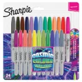 SHARPIE Permanent Markers | Fine Point | Cosmic Colour | Limited Edition | 24 Count