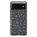 CASETiFY Impact Case for Google Pixel 6 - White Star Night - Clear Black
