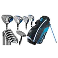 Callaway 4PKL190816067 Men's Strata Ultimate Complete Golf Set (16-Piece, Left Hand, Steel) Blue