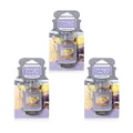 Yankee Candle 3 Pack of Lemon Lavender Car Jar Ultimate