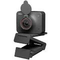 OBSBOT Meet AI-Powered 4K Webcam, AI Framing & Autofocus, Webcam with Microphone, Background Bokeh, 60 FPS, HDR Low-Light Correction, Beauty Mode, Webcam for PC, Streaming, Conference, Gaming, etc.