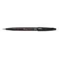 Pentel SES15C-A Brush Sign Pen, Black
