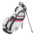 WILSON Staff EXO II Men's Golf Bag - Carry, White/Blue/Red