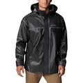 Columbia Men's Coral Ridge ODX Rain Jacket, Black, Small