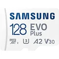 Samsung EVO Plus MicroSD with SD Adapter 128GB (2021)