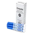 Crayola 12 Count Washable Bulk Markers, Blue