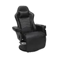 RESPAWN RSP-900 Racing Style, Reclining Gaming Chair, 35.04" - 51.18" D x 30.71" W x 37.01" - 44.88" H,adjustable, Leather, Black