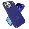 Speck iPhone 15 Pro Max Case - ClickLock No-Slip Interlock, MagSafe Compatible, Drop Protection Grip - Soft Touch 6.7 Inch Phone Case - Presidio2 Grip Future Blue/Purple Ink/Sky Purple