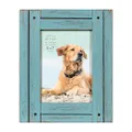 Prinz Homestead Distressed Wood Frame, 5 by 7-Inch, Blue
