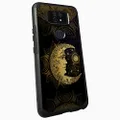 DALUX MetKase Hybrid Slim Phone Case Compatible with Cricket Ovation 2 / AT&T Maestro Max (2021) - Moon of Time Clock