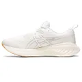 ASICS Women's Gel-Cumulus 25 Running Shoes, White/White, 10