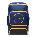 ZONE3 Award Winning Transition Backpack, Navy/Orange, One Size