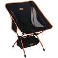 Trekology YIZI GO Portable Camping Chair - Compact Ultralight Folding Backpacking Chairs, Small Collapsible Foldable Packable Lightweight Backpack Chair in a Bag for Outdoor, Camp, Picnic, Hiking