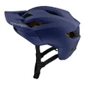 Troy Lee Designs Flowline Adult Mountain Bike Helmet MIPS EPP Lightweight Vented Adjustable Detachable Visor All Mountain Enduro, Gravel, Trail, BMX, Off-Road MTB (Dark Blue, MD/LG)