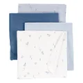 Carter's Baby 4-Pack Receiving Blankets (Blue)