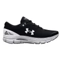 Under Armour Women's UA Charged Gemini Running Shoes, Black/White, 8.5