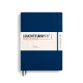 LEUCHTTURM1917 - Notebook Hardcover Master Classic A4+ - 235 Numbered Pages for Writing and Journaling (Navy, Plain)