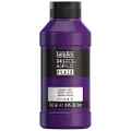 Liquitex BASICS Acrylic Fluid Paint, 250ml (8.5-oz) Bottle, Dioxazine Purple