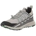 adidas Men's Terrex Voyager 21 Trail Running Shoe, Metal Grey/Silver Metallic/Beam Green, 10.5