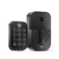Yale Assure Lock 2 Touch - Key Free in Black Suede