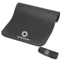 Primasol Yoga Mat, 0.4 inches (10 mm), Folding Exercise Mat, Fitness, Thick, Lightweight, Anti-Slip
