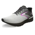 Brooks Women s Launch GTS 10 Supportive Running Shoe - Black/White/Violet - 9 Medium