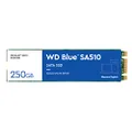 Western Digital 250GB WD Blue SA510 SATA Internal Solid State Drive SSD - SATA III 6 Gb/s, M.2 2280, Up to 555 MB/s - WDS250G3B0B