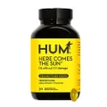 HUM Here Comes The Sun - Immune Support Supplement - 2000 IU Vitamin D3 to Support Radiant Skin, Mood, Bone Health & Immunity - Highly Potent, Vegan Formula (30 Softgels)