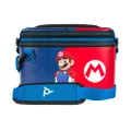 Gaming Pull-N-Go Travel Case: 2-in-1 with Built-in Console Stand, Removeable Straps & Interchangeable Dividers - Power Pose Mario - Nintendo Switch