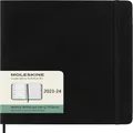 Moleskine 2023-2024 Weekly Planner, 18M, Extra Large, Black, Soft Cover (7.5 x 10)