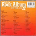 Various / The Best Rock Album In The World... Ever Vol. 2 Cd New