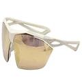 Nike Vaporwing Elite R Sunglasses (Matte White/Speed Tint UML Gold Mirror)