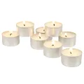 Stonebriar Bulk 50 Count,Unscented Smokeless Long Burning Tea Light Candles with 8 Hour Extended Burn Time (Pack of 16, 800 Count Total)