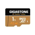 Gigastone 1TB Game Turbo Micro SD Card, UHS-I U3 C10 Class 10 Nintendo-Switch Compatible, 4K UHD Video 100MB/s, with [5-yrs Free Data Recovery]