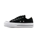 Converse Women's Chuck Taylor All Star Lift Sneakers, Black/White/White, 10