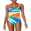 La Blanca Women's Standard Lingerie Mio One Piece Swimsuit, Multi//Sunscape, 12