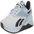 Reebok Women's Nano X3 Traning Sneaker, Feel Good Blue/White/Black, 10