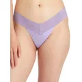 hanky panky, Eco Cotton One Size Low Rise Thong, Wisteria, One Size