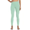 Colorfulkoala Women's Buttery Soft High Waisted Yoga Pants 7/8 Length Leggings, Mint Green, Small