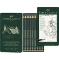 Faber-Castell AG119065 12-Pieces Castell 9000 Graphite Pencil Art Set in Tin