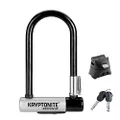 Kryptonite Kryptolok Mini-7 12.7mm U-Lock Bicycle Lock with FlexFrame-U Bracket, Black