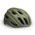 KASK Mojito3 Helmet I Road, Gravel and Commute Biking Helmet - Olive Green Matt - Medium