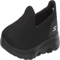 Skechers Women's Go Walk 5-15901 Sneaker, Black, 7 US