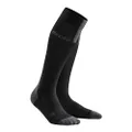 CEP Men's Run Socks 3.0 - Black/Dark Grey, Size IV